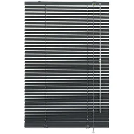 GARDINIA Aluminium-Jalousie 25 mm 140 x 175 cm schiefer
