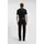 Boss Poloshirt Penrose 38 aus Baumwolle mit gestreiftem Kragen, slim fit schwarz XXL (54)