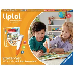 TIPTOI tiptoi® Starter-Set: Stift und Bauernhof-Buch tiptoi, Mehrfarbig