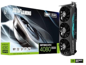 ZOTAC GAMING GeForce RTX 4080 Super Trinity Black Edition 16GB Grafikkarte