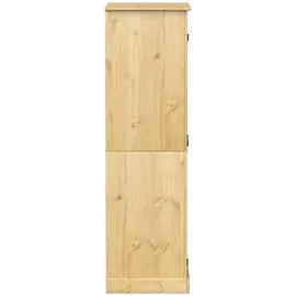 vidaXL Kleiderschrank Corona 76x50x170 cm Massivholz Kiefer