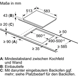 Siemens PQ212KA10 Einbauherdset