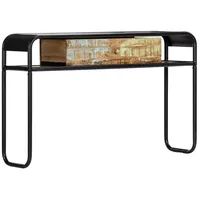 VidaXL Konsolentisch 118x30x75 cm Altholz braun