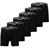 Nike Herren 6er Pack - Boxers, Cotton Stretch, einfarbig Schwarz S