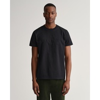 GANT für Herren. 2003140 Tonal Archive Shield T-shirt schwarz
