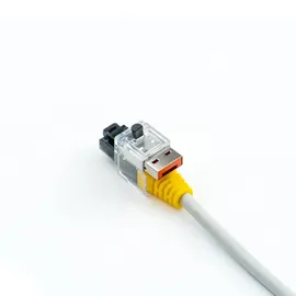 Smartkeeper ESSENTIAL 5x LAN Cable Locks mit 1x Lock Key Basic Orange