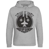 Top Gun Hoodie Grau M