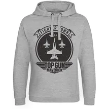Top Gun Hoodie Grau M