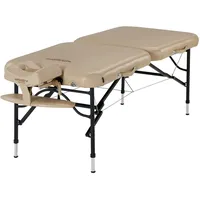 MASTER MASSAGE EQUIPMENT Master Massage 76cm ProAir Mobil Massageliege Klappbar Massagebett Bank Portable Beauty Bed Leicht Aluminum Ideal zum Transport, Beige