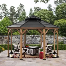 Sunjoy Pavillon Eggi anthrazit