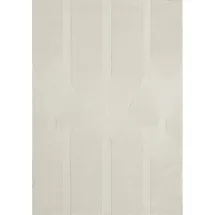 Novel SIGN Webteppich 80 x 150 cm Creme