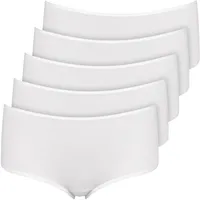 NUR DIE Hipster Slip 5 St. Weiß 40/42