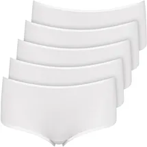 NUR DIE Hipster Slip 5 St. Weiß 40/42