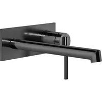 GESSI Ingranaggio Unterputz-Einhebel-Waschtischmischer 205-175mm - Metall schwarz