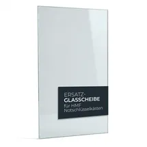 HMF Ersatzglasscheibe 12 x 6,2 cm Weiß