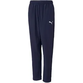 Puma teamRISE Sideline Pants Jr Jogginghose Peacoat/Puma White 140