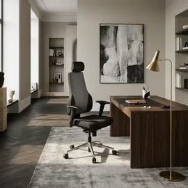 KADIMA DESIGN QENTIN Stoff Schwarz/Grau