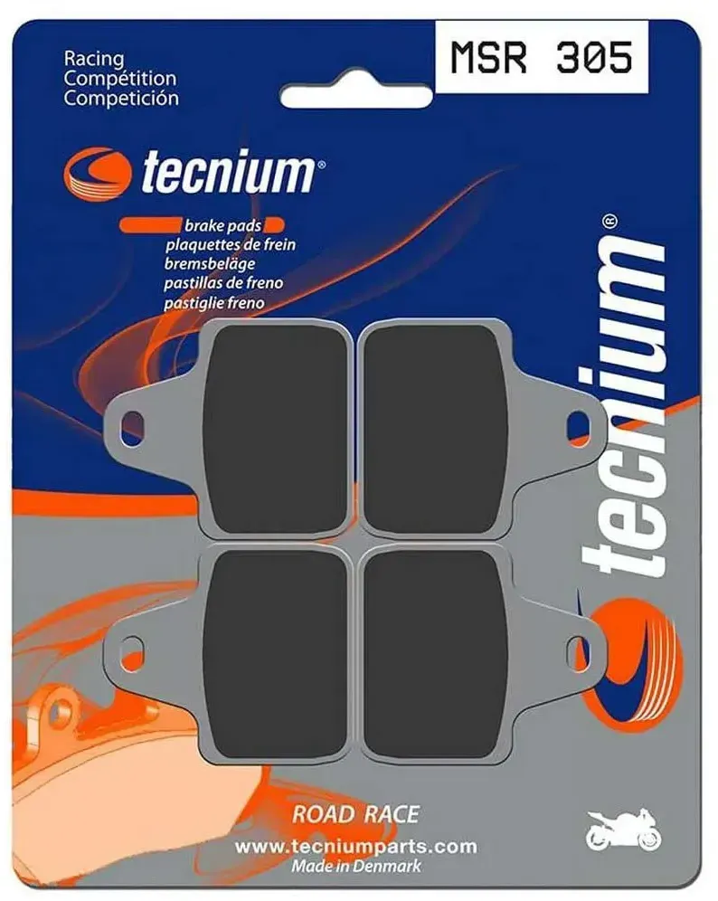 Tecnium Msr305 Profesional Competition Sinterbremsbeläge - Grey - One Size