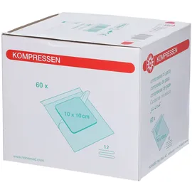 NOBAMED Mullkompressen 10 x 10 cm 60 St.