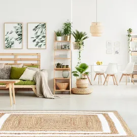 Marrakesch Orient & Mediterran Interior Jute Wohnzimmer Teppich Chloe 120 x 170cm