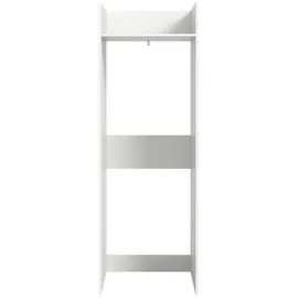 xonox.home Free Waschmaschinenschrank 66 x 195 cm Weiß Spanplatte
