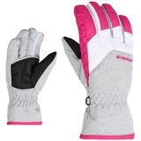 Ziener Lando Glove junior light melange.pop pink, 7,5