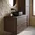 Badplaats Waschbeckenunterschrank Mali 80 x 54 x 46 cm Walnuss Braun
