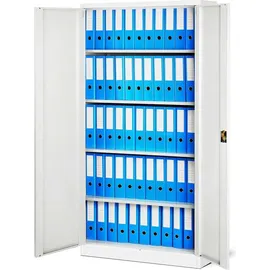Jan Nowak C001 Aktenschrank 185 x 90 x 40 cm weiß