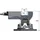 Optimum Schraubstock Metall 75 mm grau