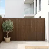 neu.haus Sichtschutzmatte PVC 200 x 300 cm Braun