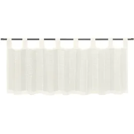 Gerster Willi Scheibengardine Schlaufen 150 x 50 cm natur