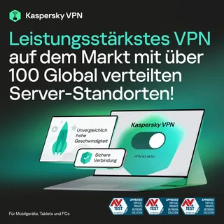Kaspersky VPN Secure Connection 5 Geräte 1 Monat