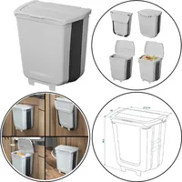 PRO PLUS ProPlus Abfalleimer Faltbar 8L 29x27x20cm Wohnwagen Wohnmobil