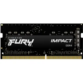 Kingston FURY Impact 8GB DDR4 PC4-25600 CL20 Schwarz