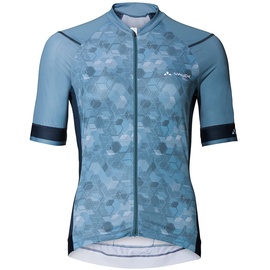 Vaude Damen Furka Fz Tricot T Shirt, Blue Gray, 42 EU
