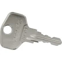 HOPPE Fenstergriffschlüssel gleichschließend H001 Eisen, vernickelt