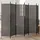 vidaXL Paravent Anthrazit 300x200 cm Stoff