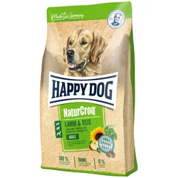 Happy Dog NaturCroq LAMB & RICE 4kg +Überraschung für den Hund