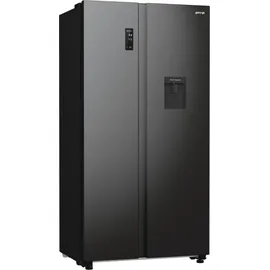 Gorenje G600 NRR9185EABXLWD Side-by-Side (547 l, 1786 mm hoch, Schwarz)