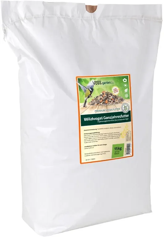 VOSS.garden Wildvogel Ganzjahresfutter 15kg