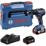 Bosch GSB 18V-55 Professional inkl. 2 x 4 Ah + L-Boxx 06019H5300