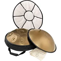 Sonic Energy Sensory Handpan, D-Amara, 10 Töne, Gold (HPSTL101)