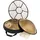Sonic Energy Sensory Handpan, D-Amara, 10 Töne, Gold (HPSTL101)