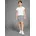 Rock aus T-Shirt und Rock 164/170 schwarz schwarz geringelt geringelt aus T-Shirt und Rock