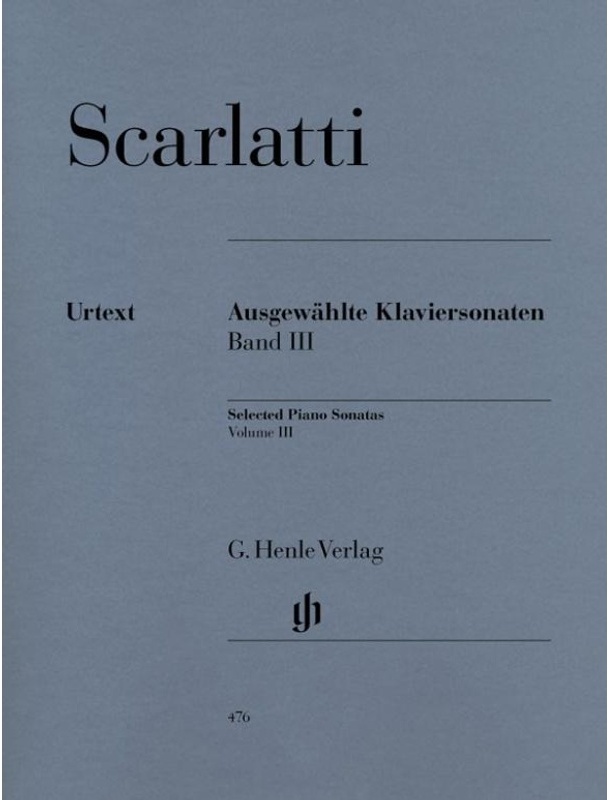 Ausgewählte Klaviersonaten - Band III Domenico Scarlatti - Ausgewählte Klaviersonaten, Kartoniert (TB)