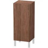 Duravit L-Cube Halbhochschrank 25 x 60 x 20 cm Nussbaum Dunkel
