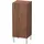 Duravit L-Cube Halbhochschrank 25 x 60 x 20 cm Nussbaum Dunkel