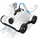 WYBOT Poolroboter mit 3 Timing-Funktionen (1/2/3H), Poolsauger mit Starke Saugkraft 150W, Poolreiniger Automatische für Max.60m2 Pools