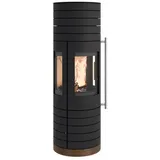 Haas+Sohn Kaminofen WALERIA.l HSC L tief-schwarz 5,9 kW