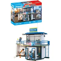 Playmobil Action Heroes Polizeiwache mit Fahndungsraum 71874